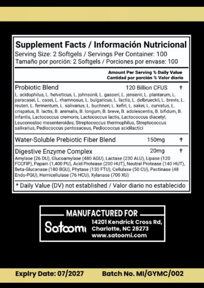 PREBIÓTICOS + PROBIÓTICOS